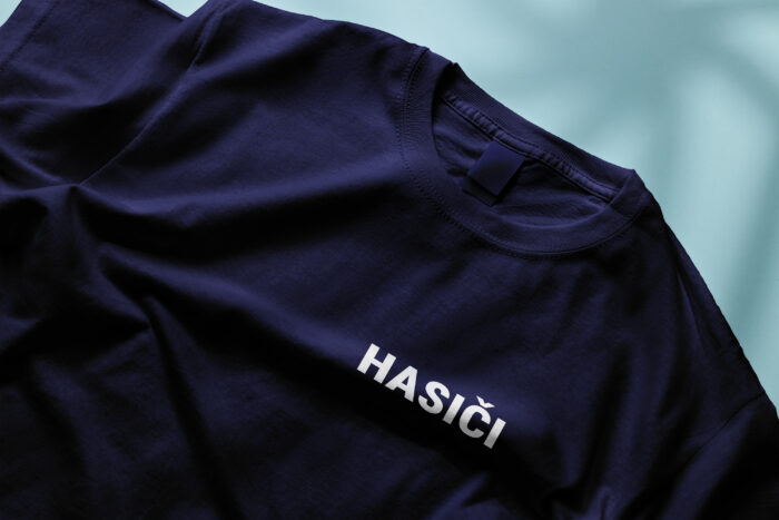 Tričko Hasiči - modré